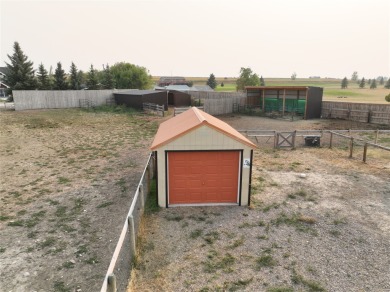 Located just outside Fairfield, Montana, this beautiful home on Harvest Hills Golf Course in Montana - for sale on GolfHomes.com, golf home, golf lot