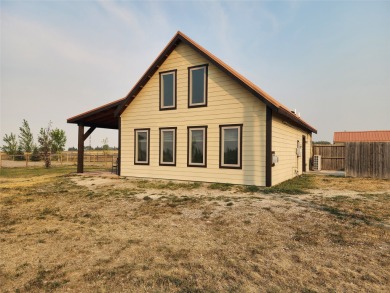 Located just outside Fairfield, Montana, this beautiful home on Harvest Hills Golf Course in Montana - for sale on GolfHomes.com, golf home, golf lot