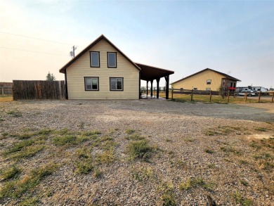 Located just outside Fairfield, Montana, this beautiful home on Harvest Hills Golf Course in Montana - for sale on GolfHomes.com, golf home, golf lot