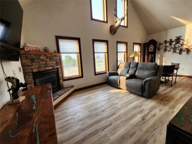 Located just outside Fairfield, Montana, this beautiful home on Harvest Hills Golf Course in Montana - for sale on GolfHomes.com, golf home, golf lot