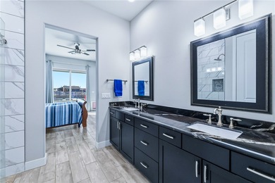 Experience modern resort living in this newer 2024 home, located on Laughlin Ranch Golf Club in Arizona - for sale on GolfHomes.com, golf home, golf lot