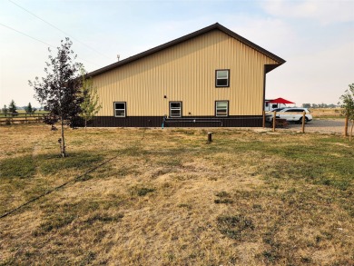 Located just outside Fairfield, Montana, this beautiful home on Harvest Hills Golf Course in Montana - for sale on GolfHomes.com, golf home, golf lot