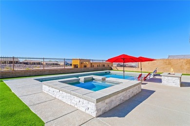 Experience modern resort living in this newer 2024 home, located on Laughlin Ranch Golf Club in Arizona - for sale on GolfHomes.com, golf home, golf lot