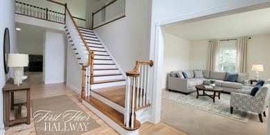Tucked away on over an acre of wooded privacy, this 5-bedroom on Great Bear Golf and Country Club in Pennsylvania - for sale on GolfHomes.com, golf home, golf lot