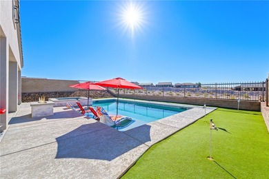 Experience modern resort living in this newer 2024 home, located on Laughlin Ranch Golf Club in Arizona - for sale on GolfHomes.com, golf home, golf lot