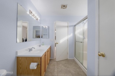 Located in Johnson Ranch community, this stunning two-story home on The Golf Club At Johnson Ranch in Arizona - for sale on GolfHomes.com, golf home, golf lot