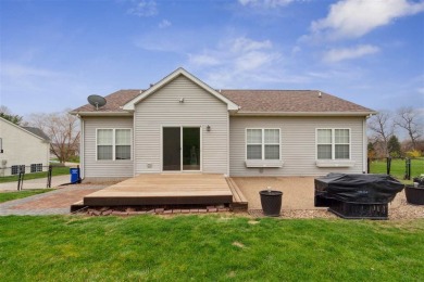 Nestled within an exclusive golf course community, this stunning on Hillcrest Country Club in Iowa - for sale on GolfHomes.com, golf home, golf lot