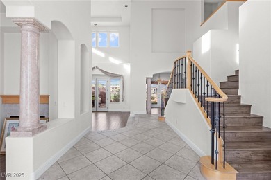 Welcome to this stunning home in the exclusive guard-gated Eagle on TPC Las Vegas in Nevada - for sale on GolfHomes.com, golf home, golf lot