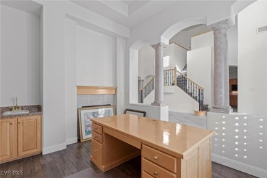 Welcome to this stunning home in the exclusive guard-gated Eagle on TPC Las Vegas in Nevada - for sale on GolfHomes.com, golf home, golf lot