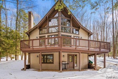 Step inside to one of the absolute best lake views Indian Lake on Indian Lake Golf Club in Pennsylvania - for sale on GolfHomes.com, golf home, golf lot