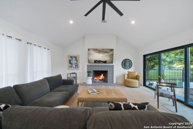 This stunning newly remodeled California style modern home sits on Fair Oaks Ranch Golf and Country Club in Texas - for sale on GolfHomes.com, golf home, golf lot