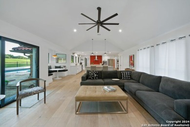 This stunning newly remodeled California style modern home sits on Fair Oaks Ranch Golf and Country Club in Texas - for sale on GolfHomes.com, golf home, golf lot