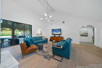 This stunning newly remodeled California style modern home sits on Fair Oaks Ranch Golf and Country Club in Texas - for sale on GolfHomes.com, golf home, golf lot