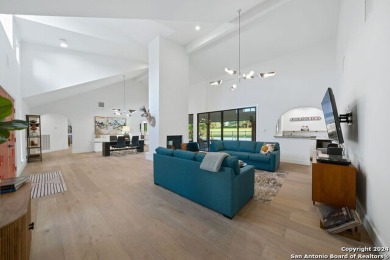 This stunning newly remodeled California style modern home sits on Fair Oaks Ranch Golf and Country Club in Texas - for sale on GolfHomes.com, golf home, golf lot