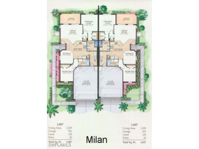 Best Value in Pelican Preserve: The Milan Design, located in the on Pelican Preserve Golf Club in Florida - for sale on GolfHomes.com, golf home, golf lot