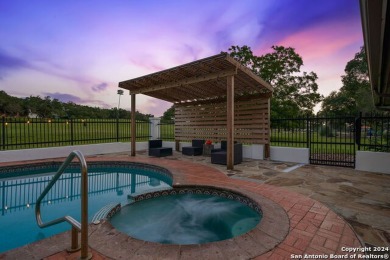 This stunning newly remodeled California style modern home sits on Fair Oaks Ranch Golf and Country Club in Texas - for sale on GolfHomes.com, golf home, golf lot