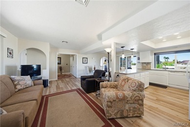 Ground-floor, single-story condo with two patios and stunning on London Bridge Golf Course in Arizona - for sale on GolfHomes.com, golf home, golf lot