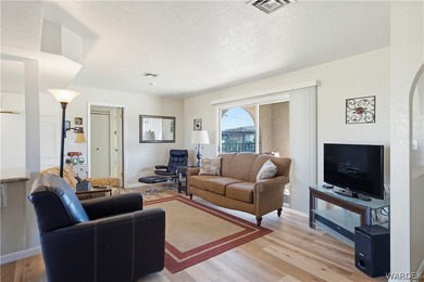 Ground-floor, single-story condo with two patios and stunning on London Bridge Golf Course in Arizona - for sale on GolfHomes.com, golf home, golf lot