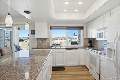 Ground-floor, single-story condo with two patios and stunning on London Bridge Golf Course in Arizona - for sale on GolfHomes.com, golf home, golf lot
