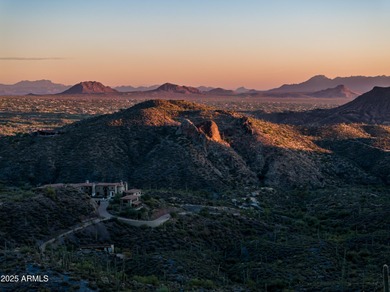 Continental Mountain is the backyard for this extraordinary on Desert Mountain Golf Club - Renegade Course in Arizona - for sale on GolfHomes.com, golf home, golf lot