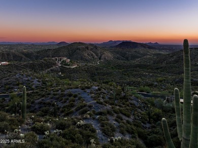 Continental Mountain is the backyard for this extraordinary on Desert Mountain Golf Club - Renegade Course in Arizona - for sale on GolfHomes.com, golf home, golf lot