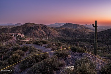 Continental Mountain is the backyard for this extraordinary on Desert Mountain Golf Club - Renegade Course in Arizona - for sale on GolfHomes.com, golf home, golf lot