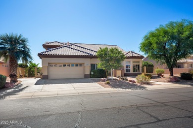 RARE FIND! 3 BR, 3 full BA home w/ office & sparkling pool on on Corte Bella Golf Club in Arizona - for sale on GolfHomes.com, golf home, golf lot
