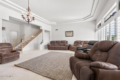 RARE FIND! 3 BR, 3 full BA home w/ office & sparkling pool on on Corte Bella Golf Club in Arizona - for sale on GolfHomes.com, golf home, golf lot