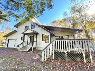 Welcome to your new mountain retreat! This beautiful 3-bedroom on Pocono Farms Country Club in Pennsylvania - for sale on GolfHomes.com, golf home, golf lot