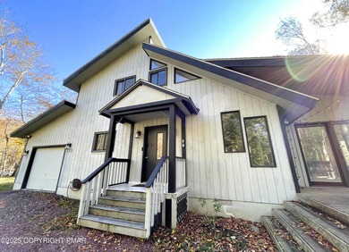 Welcome to your new mountain retreat! This beautiful 3-bedroom on Pocono Farms Country Club in Pennsylvania - for sale on GolfHomes.com, golf home, golf lot