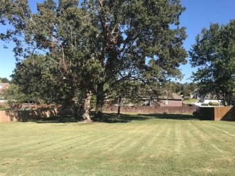Big shade trees on this nice building lot in the golf course on Harrison Country Club in Arkansas - for sale on GolfHomes.com, golf home, golf lot