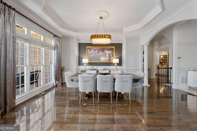 Welcome to 2230 Cambridge Hill Court, an elegant 3-story home on Hamilton Mill Golf Club in Georgia - for sale on GolfHomes.com, golf home, golf lot