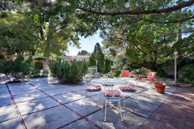 Stately comfort of parquet floors, gorgeous wood wall den w/gas on The Canyon Club in New Mexico - for sale on GolfHomes.com, golf home, golf lot