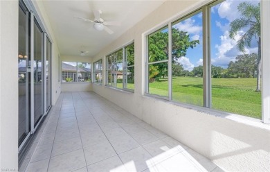 In addition to the 1,630 s/f under air, this attractive 2BR/2BA on Riviera Golf Club in Florida - for sale on GolfHomes.com, golf home, golf lot