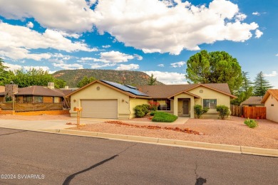 Courthouse Rock & Bell Rock views.  Village of Oak Creek on Canyon Mesa Country Club in Arizona - for sale on GolfHomes.com, golf home, golf lot