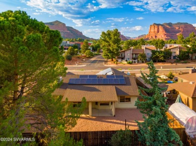 Courthouse Rock & Bell Rock views.  Village of Oak Creek on Canyon Mesa Country Club in Arizona - for sale on GolfHomes.com, golf home, golf lot