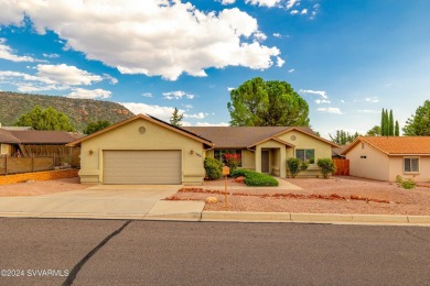 Courthouse Rock & Bell Rock views.  Village of Oak Creek on Canyon Mesa Country Club in Arizona - for sale on GolfHomes.com, golf home, golf lot