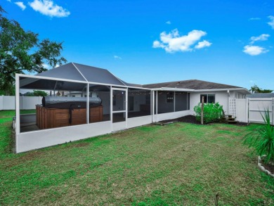 Move-in ready with owned solar (low bills), a private Swim Spa on North Lakes Golf Course in Florida - for sale on GolfHomes.com, golf home, golf lot