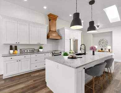 BACKING UP TH THE 11TH FAIRWAY OF DESERT HAWK GOLF COURSE THIS on Desert Hawk At Pueblo West in Colorado - for sale on GolfHomes.com, golf home, golf lot