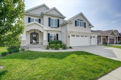 Check out this STUNNING PARADE HOME! This 2-story, 5 bedroom, 3 on Meadows of Six Mile Creek in Wisconsin - for sale on GolfHomes.com, golf home, golf lot