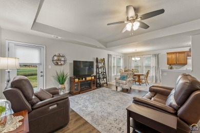 This move-in ready home in the highly desired Washburn Rural on Forbes Public Golf Course in Kansas - for sale on GolfHomes.com, golf home, golf lot