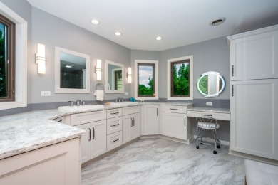 Custom designed and built large two story home with a full on Antioch Golf Club in Illinois - for sale on GolfHomes.com, golf home, golf lot