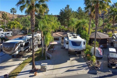 Beautiful Fully Enclosed +-630 Sq Ft Buildout with Quality Super on Rancho California RV Resort in California - for sale on GolfHomes.com, golf home, golf lot