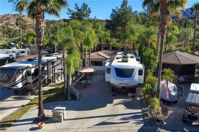 Beautiful Fully Enclosed +-630 Sq Ft Buildout with Quality Super on Rancho California RV Resort in California - for sale on GolfHomes.com, golf home, golf lot