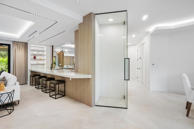 Experience refined luxury in this true designer Smart Home on Pine Tree Golf Club in Florida - for sale on GolfHomes.com, golf home, golf lot