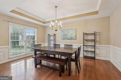 Charming 3 bedroom, 2.5 bath ranch on full unfinished basement on Mirror Lake Golf Club in Georgia - for sale on GolfHomes.com, golf home, golf lot