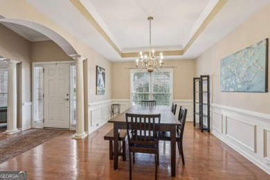 Charming 3 bedroom, 2.5 bath ranch on full unfinished basement on Mirror Lake Golf Club in Georgia - for sale on GolfHomes.com, golf home, golf lot
