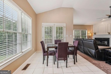 Charming 3 bedroom, 2.5 bath ranch on full unfinished basement on Mirror Lake Golf Club in Georgia - for sale on GolfHomes.com, golf home, golf lot