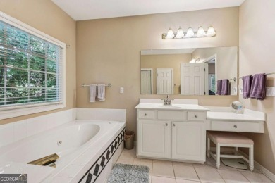 Charming 3 bedroom, 2.5 bath ranch on full unfinished basement on Mirror Lake Golf Club in Georgia - for sale on GolfHomes.com, golf home, golf lot