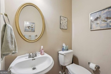 Charming 3 bedroom, 2.5 bath ranch on full unfinished basement on Mirror Lake Golf Club in Georgia - for sale on GolfHomes.com, golf home, golf lot